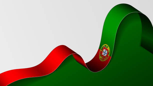 istock EPS10 Vector Patriotic background with Portugal flag colors. 1480314730