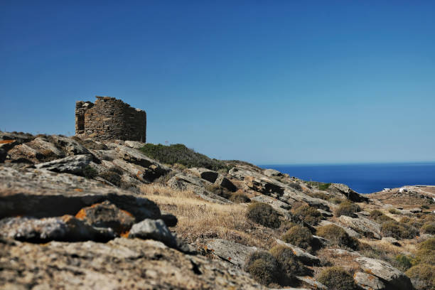 istock Old windmills of Greece 1480314899