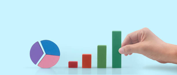 istock Business connecting chart in a hand 1480316948
