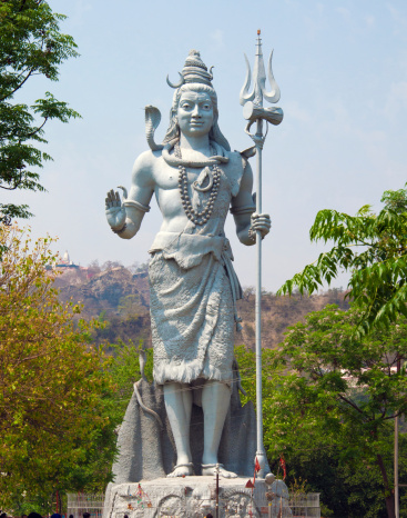 Nangloi, Delhi, India- 14 June 2022 :Hanuman Statue in Delhi, India