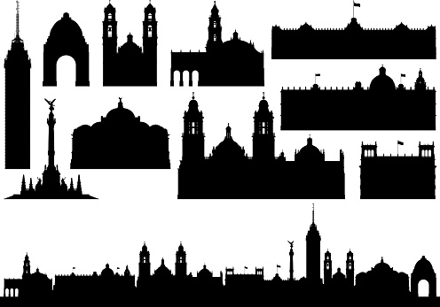 Mexico City. All buildings are complete and moveable (shown above).