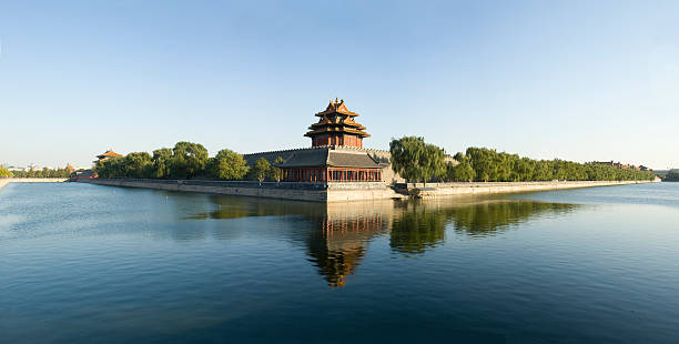 istock one Corner tower of Forbidden City 148032394