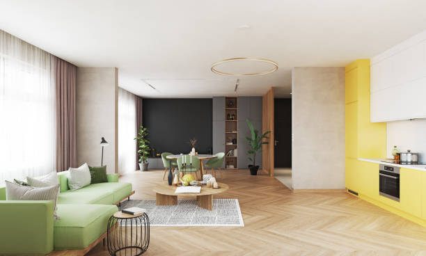 istock Design of modern apartment. 1480326998