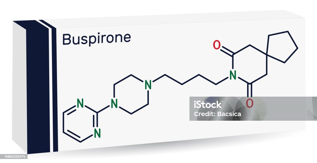 Axiolitique Molécule De Buspirone Cest Un Médicament Anxiolytique Pour Le ...