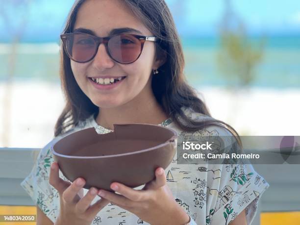 Crazy For Chocolate Stock Photo - Download Image Now - 12-13 Years, Brazil, Brazilian Ethnicity