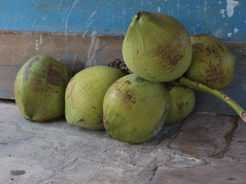 This young coconut fruit is sold in traditional markets