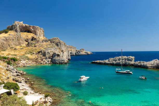 istock Beautiful beach in Greece 1480362224