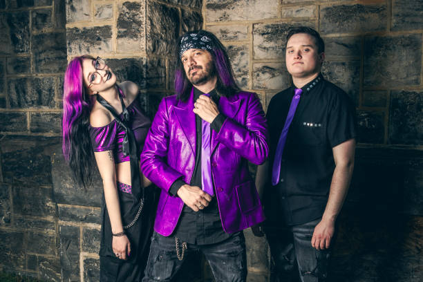 istock Purple Pop Punk Band 1480364239