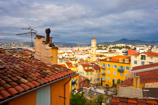 View of the colorful city of Lisbon in Portugal, March 19, Lisbon