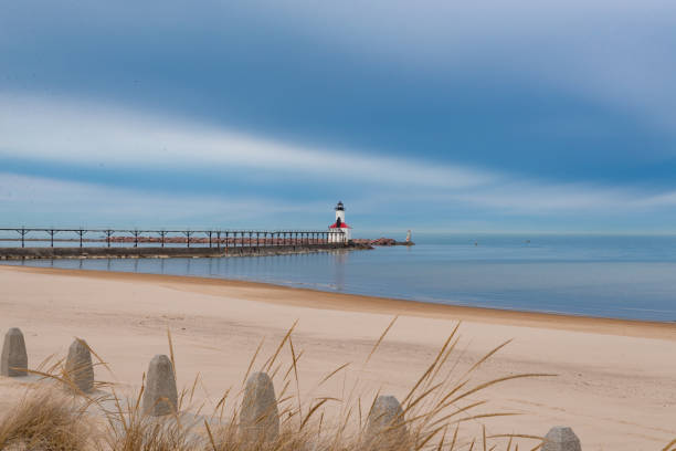 istock Incoming storm on Lake Michigan. 1480371272