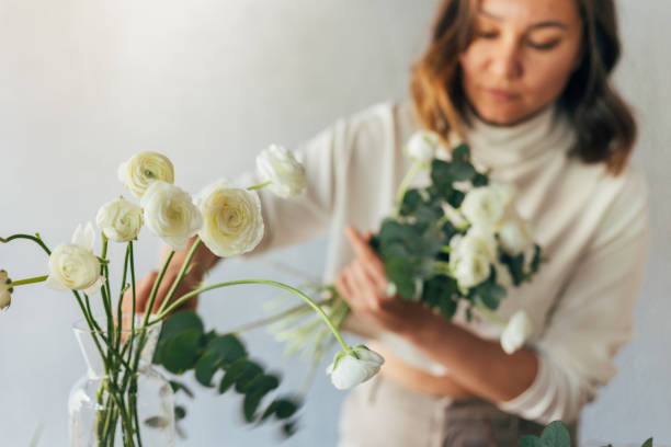 istock Woman Working in a Flower Shop 1480381182