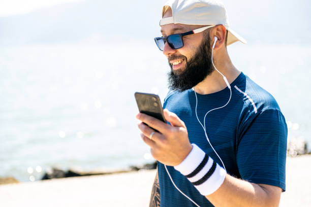 istock Confident man ready to for jogging workout outdoors. 1480381556