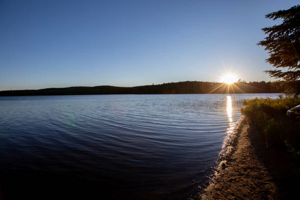 istock Sunset at Canisbay Lake in Algonquin Provincial Park 1480388547