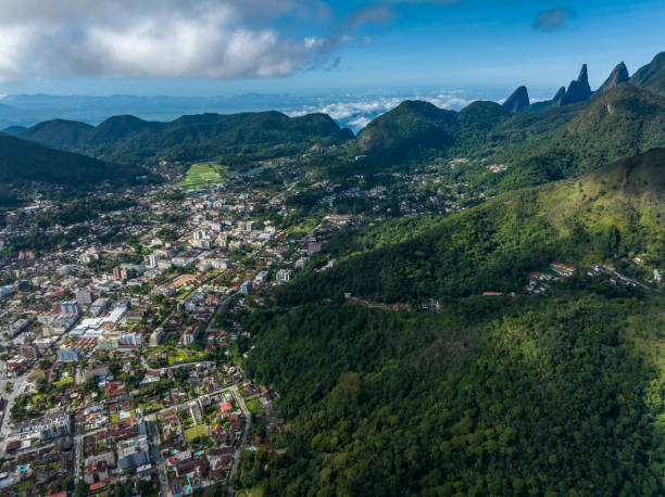 istock Beautiful Mountain town. 1480412203