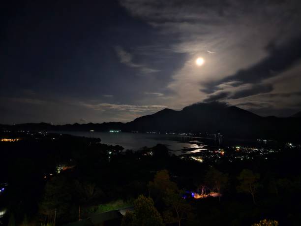 istock Full Moon at Mount Batur 1480426765