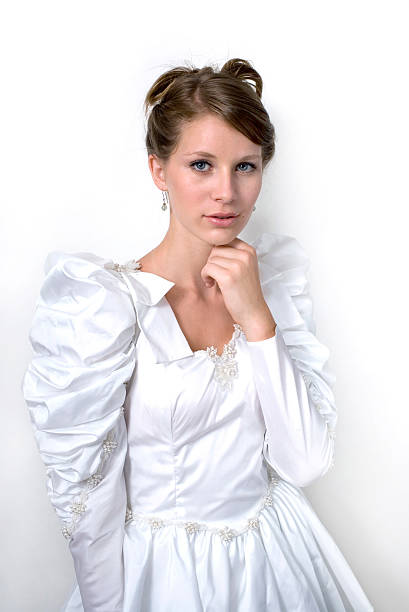 istock girl in wedding dress 148044200