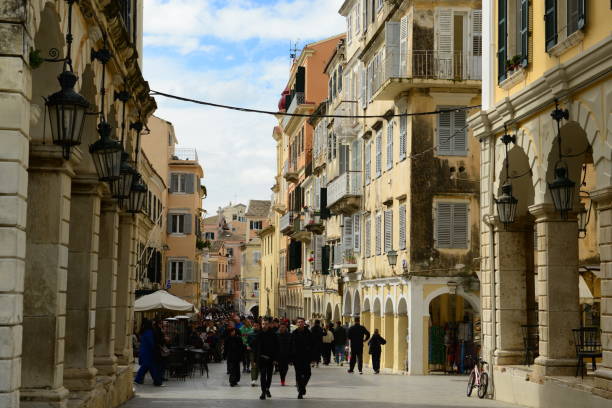 istock Corfu town, Corfu island, Greece. 1480478136