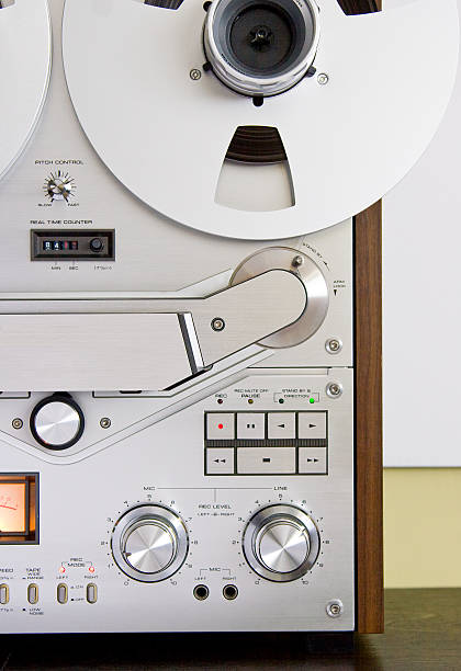 istock Analog Audio Stereo Reel Tape Recorder 148047913