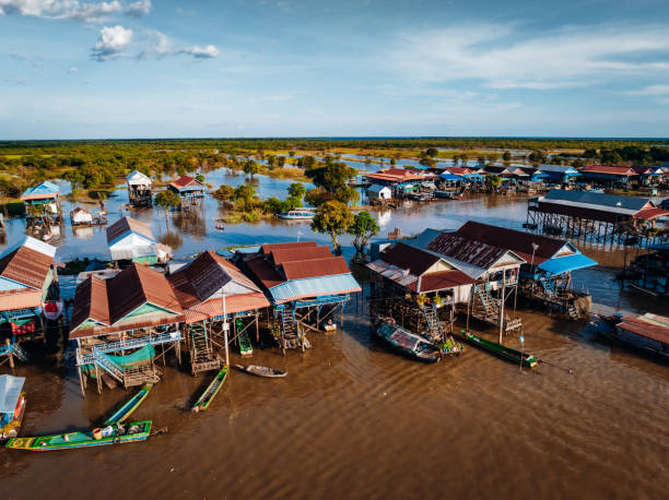 istock Cambodia Floating Village Kampong Phluk Siem Reap 1480487575