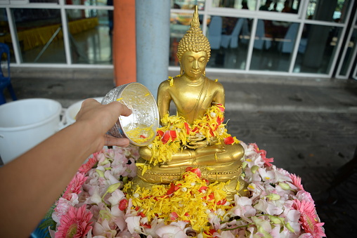 Songkran ceremony in ThailandSongkran ceremony in Thailand
