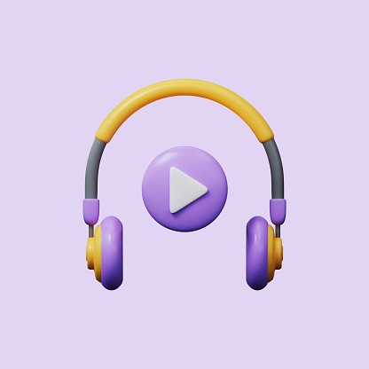 Headphone sound icon