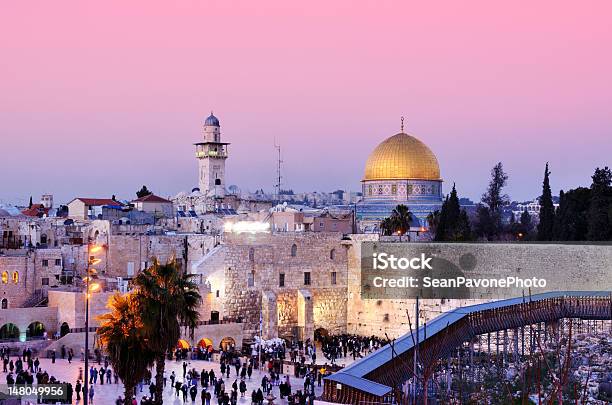 Jerusalén Foto de stock y más banco de imágenes de Jerusalén - Jerusalén, Israel, Cúpula de la Roca