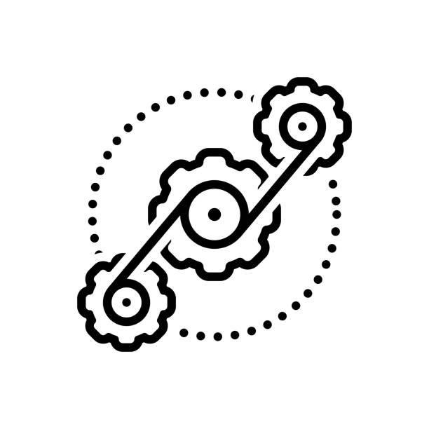 Integration combination Icon for integration, combination, unification, coalescence, integral, interflow, integrality interflow stock illustrations