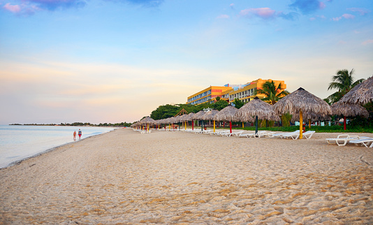 Playa Ancon is the most beautiful beach on the South coast of Cuba
