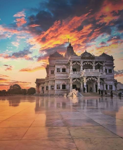 The Lord Krishna Temple in Vijayawada