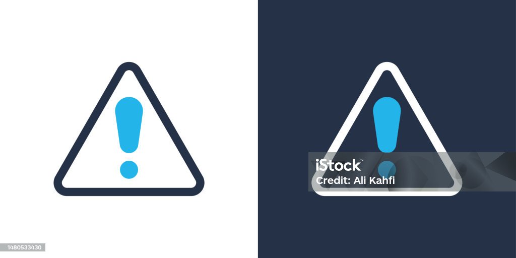 Warning sign icon. Solid icon vector illustration. For website design, logo, app, template, ui, etc. - Royalty-free Gevaar vectorkunst Warning sign icon. Solid icon vector illustration. For website design, logo, app, template, ui, etc. - Royalty-free Gevaar vectorkunst