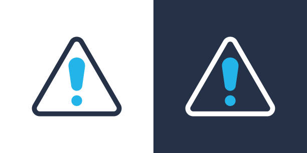 Warning sign icon. Solid icon vector illustration. For website design, logo, app, template, ui, etc. Warning sign icon. Solid icon vector illustration. For website design, logo, app, template, ui, etc. warning sign stock illustrations
