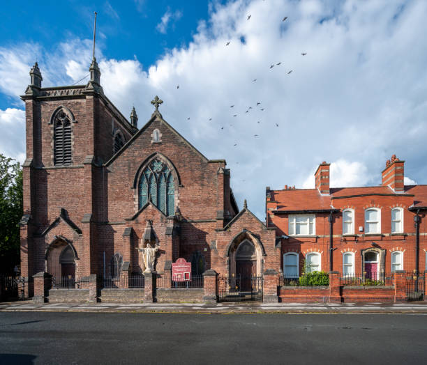 istock Sacred Heart Church Leigh UK 1480540798