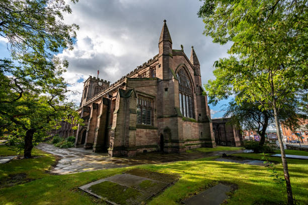 istock Leigh Parish Church UK 1480541342