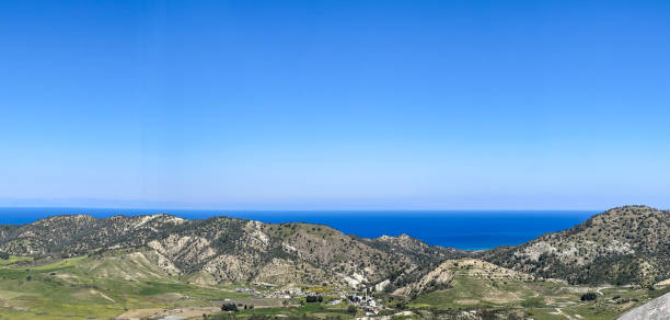 abandoned copper quarry in Northern Cyprus 2