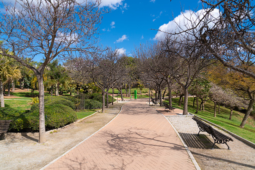 Benalmadena park Parque la Paloma Andalusia Spain Costa del Sol