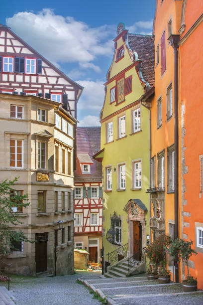 istock Street in Schwabisch Hall, Germany 1480551000
