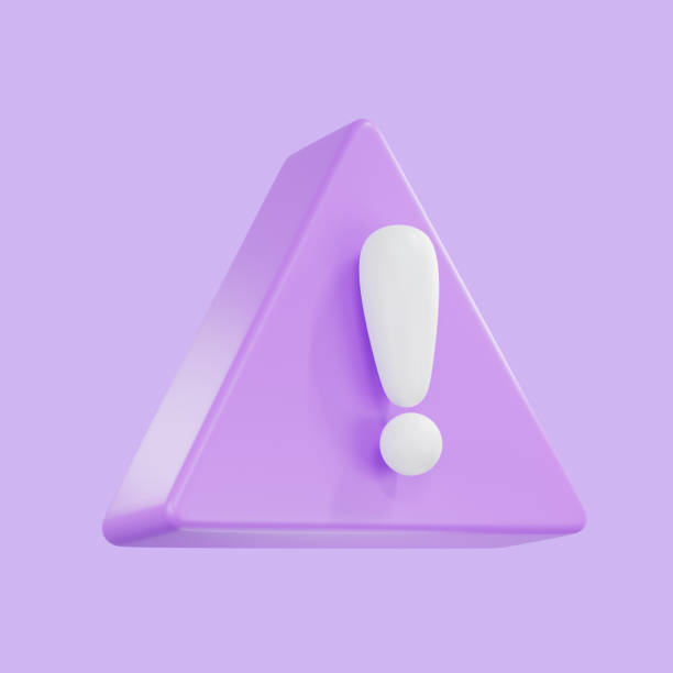 A vivid neon exclamation mark, symbolizing caution, security, or alertness. Features a modern, abstract design suitable for concepts involving digital safety and awareness.