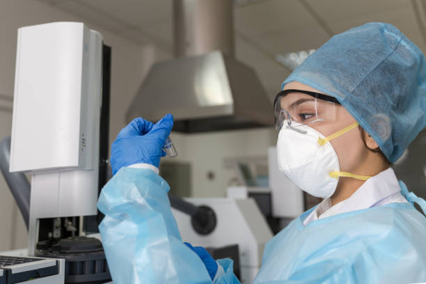 istock Female scientist working in the laboratory. 1480560058