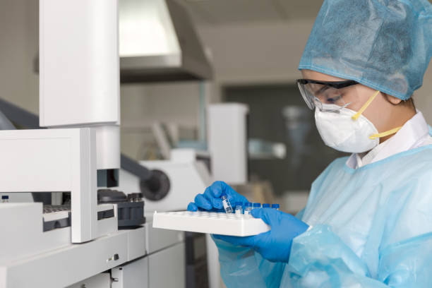istock Female scientist working in the laboratory. 1480560059