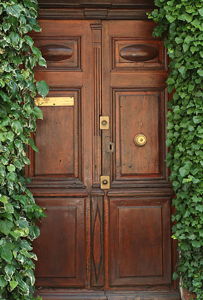 istock Old wooden door 148056470