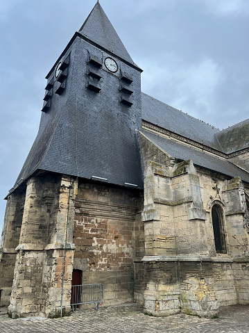 Church of Saint Louis of Ressons-sur-Matz, France.