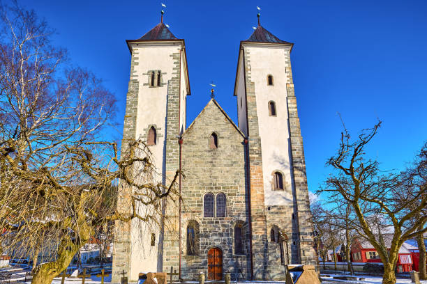 St. Maria Romanesque church in Bergen, Norway