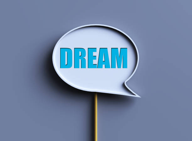 istock Lettering the word dream on speech bubble 1480580322