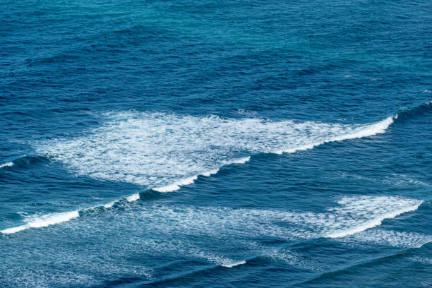istock pattern of waves with spume at the beach 1480580361