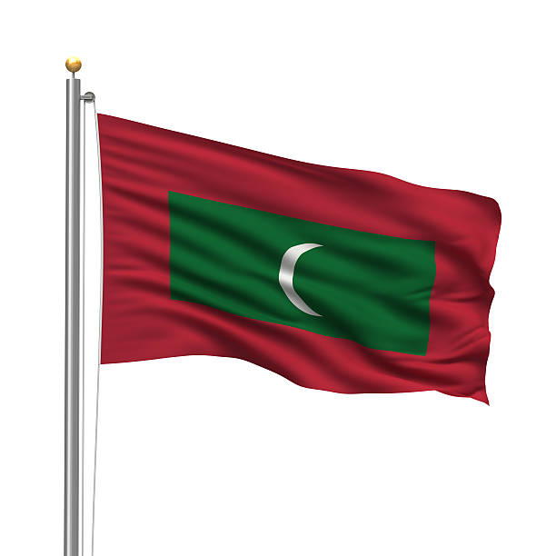 istock Flag of Maldives 148058750