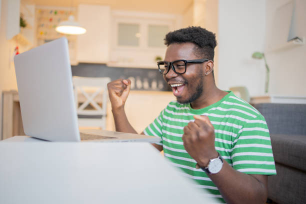 istock Young fashionable man working at home 1480588087