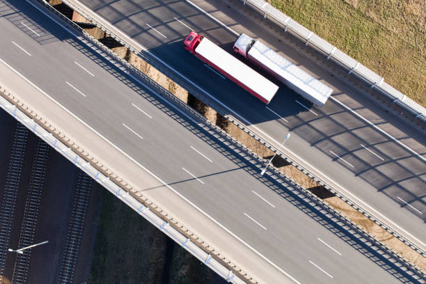istock aerial view of the highway 1480590014