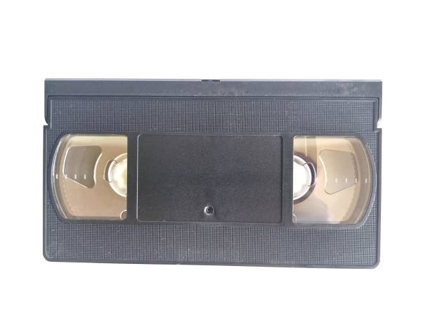 istock Old analog tape VHS cassette 1480594118