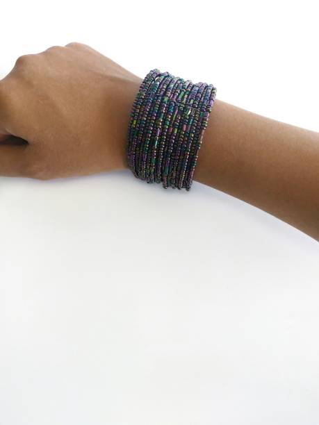 istock female hands using homemade beaded bracelets 1480594313