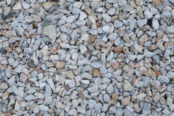 istock Gray and white pebble banner background 1480598349
